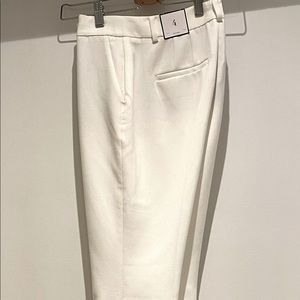 White House Black Market White The Slim Suit Pants/Slacks/Trousers Size 4.